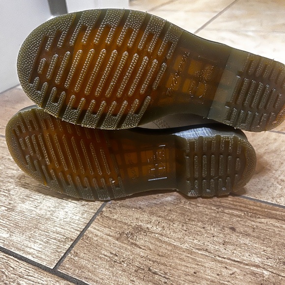 Dr. Martens White Lace-Up Boots - Picture 3 of 4